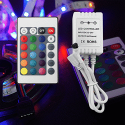 KONTROLER 72W-IR24-RGB